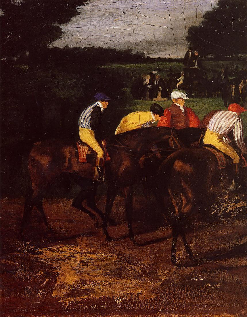 Jockeys at Epsom 1862